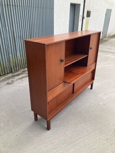 1960s Teak Highboard - Warehouse and Showroom Open Saturday 25th April 12 til 4pm Eircode R95T227