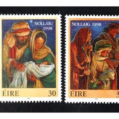 1998 Ireland Christmas Commemorative Stamps Mint Never Hinged (MNH)