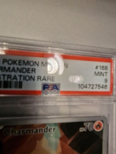 pokemon 151 charmander psa 9