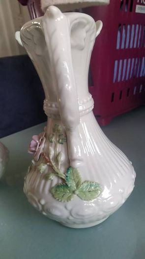 Antique Rare Belleek Pitchers