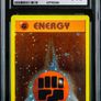 Fighting Energy CGC 8.5 NM-Mint+ Graded Energize Your Game Cycle Holo Rare Graded Pokemon Card League Promo Season 2 2002 Vintage Image 2