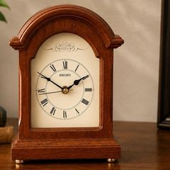 Wooden Mantel Clock (Seiko QXG328BN