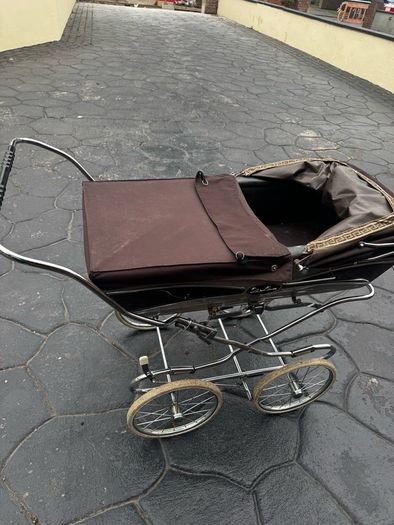 Vintage Silver Cross Pram