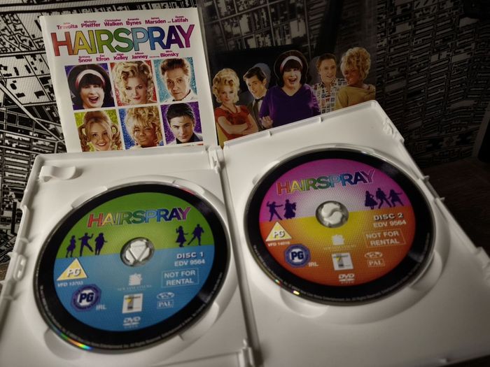 Hairspray ! DVD ! with Slipcase ! 2-Disc Shake & Shimmy Edition ! 2007 ! John Travolta !
