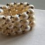 5 Piece Pearl Stretchy Rings Image 5