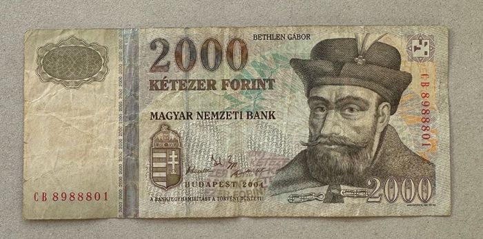 Hungary 2000 Forint 2004 Banknote