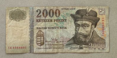 Hungary 2000 Forint 2004 Banknote