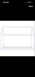 Children's house frame bed