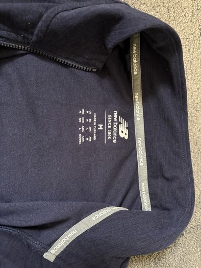 Brand new mens half zip