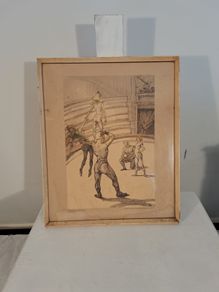 2 Henri de Toulouse-Lautrec Circus Lithographs