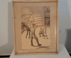 2 Henri de Toulouse-Lautrec Circus Lithographs