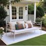90 x 190cm Day Bed Frame, Single Bed with Headboard and Slatted Frame Image 6