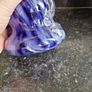 vintage glass vase Image 6