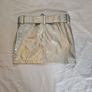 I.Am.Gia Silver Metallic Mini Skirt Image 5