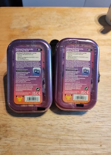 Pokemon Tcg 30th Anniversary Mini Tins X2