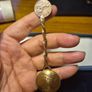 Rare Fine: Antique WW1 Trench Art Spoon made of British 1901 coins. Image 8