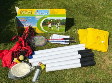 Badminton & Volleyball garden set