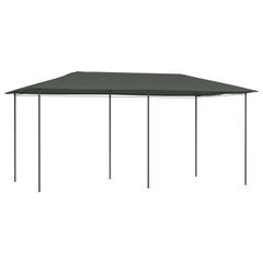 Gazebo 3x6x2.6 m Anthracite 160 g/m2