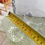 Multi-Purpose Crystal Beverage Tumbler Drinking Glass Set of 4 each 2 matching not stamped.. Image 3