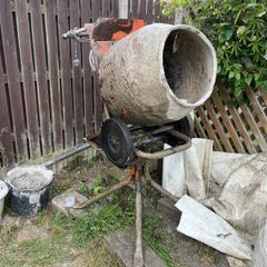 belle electric cement mixer