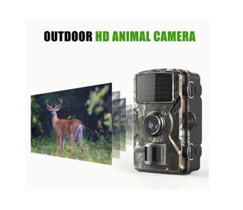 Hunting Trail Camera with 2-Inch Screen, 720P HD Wildlife Trail Camera, Night Vision PIR 10m, 0.8s Trigger Motion Activated, for Outdoor Wildlife Monitoring Camouflage