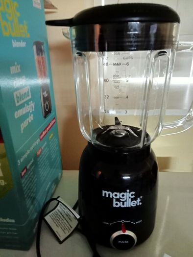 Nutribullet magic bullet Large Capacity Jug Blender & Smoothie Maker in Black - Pulse & Blend Technology
