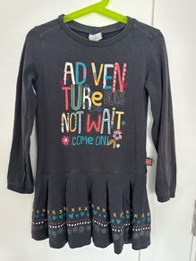 "Adventure" dress for a girl, 116cm, 5-6 years