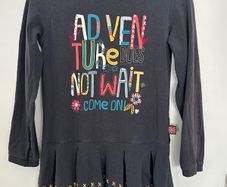 "Adventure" dress for a girl, 116cm, 5-6 years