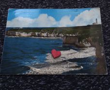 Lighthouse and Fog Signalling Station , Flamborough , Yorkshire - Giant Size Postcard