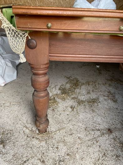 Vintage snooker table