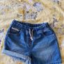 Next Girls Blue Denim Shorts - see 3 pics Image 2