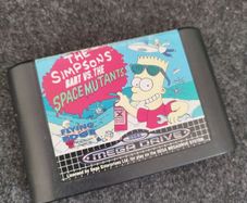 The Simpsons Bart vs the Space Mutants. Sega Megadrive