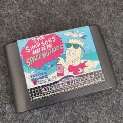 The Simpsons Bart vs the Space Mutants. Sega Megadrive