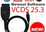 VAGCOM VCDS v25.3 Diagnostic Cable with VCDS 25.3  Software