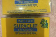 Reusable refill clips