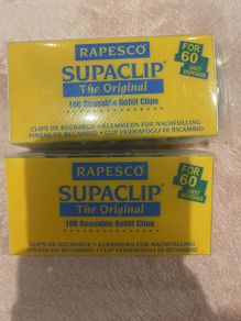 Reusable refill clips