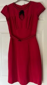Red Stop Staring Dress