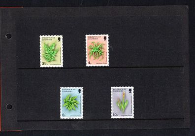 1975 Guernsey Ferns Commemorative Stamps Presentation Pack