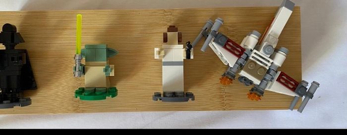 lego 6525757 Starwars Darth Vader, Leia, Yoda and X-wing make and takes
