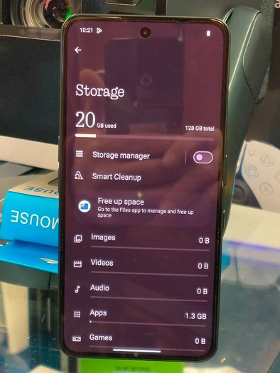 Nothing Phone (3a) 128 GB - mobile phone with 32 MP front camera, 30x ultra zoom, 6.77" FHD+ flexible AMOLED display - Black (Used Like New)