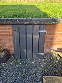 Wooden gate