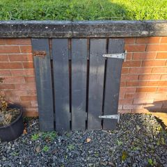 Wooden gate
