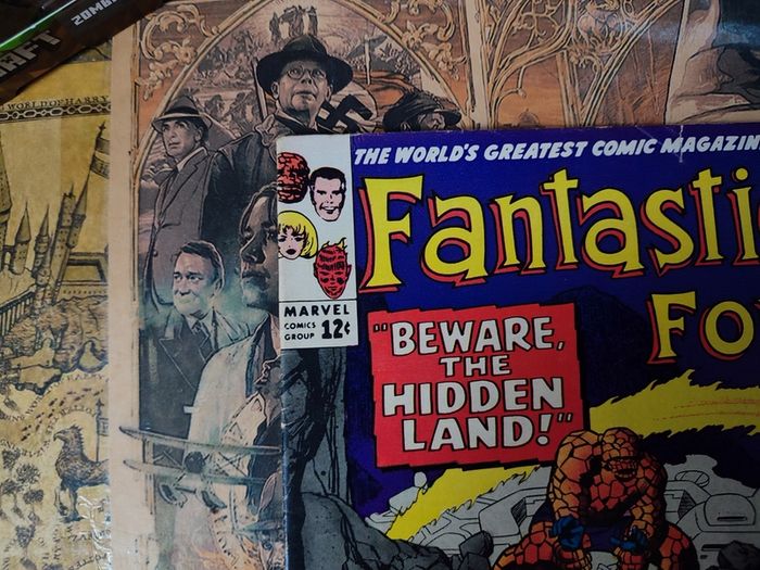 Fantastic Four ! Issue #47 ! by Stan Lee and Jack Kirby !! 1st App of Maximus the Mad ! 1st App of the Great Refuge Aka Attilan ! Silver Age Comic from 1966 ! by Marvel !