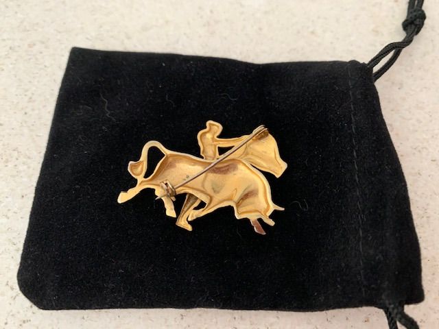 Vintage Spanish Brooch