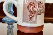 Rare Bewleys Stoneware Coffee Mug Dublin Ireland 1980s