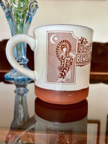 Rare Bewleys Stoneware Coffee Mug Dublin Ireland 1980s