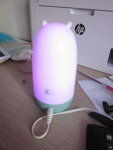 Ikea Spiken Otter Night Light Multi -Coloured 13cm