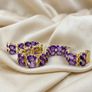 Amethyst Double Row Bracelet Image 5