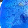 Murano Style Blue Stratus Hand Blown Bowl Image 6
