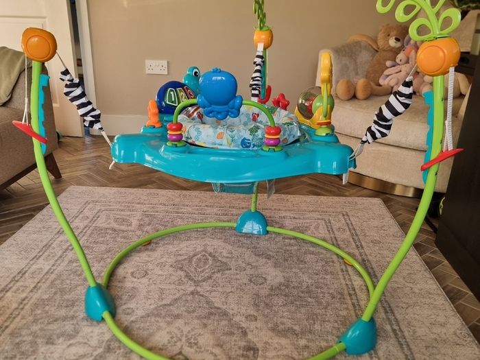 Baby Einstein Ocean Explorers Curiosity Cove 2-in-1 Activity Baby Jumper
